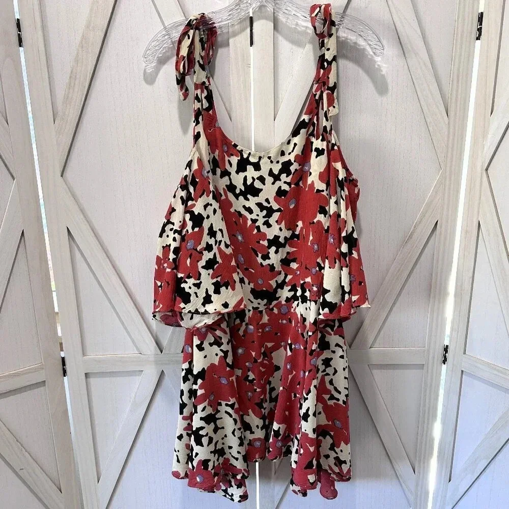 Free People FP One Lucina Cold Shoulder Mini Dress